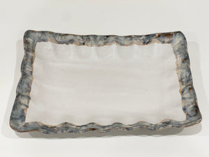 Fluttered Rectangle Tray