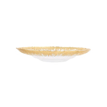 Load image into Gallery viewer, Rufolo Glass Gold Bowl