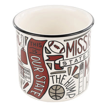 Load image into Gallery viewer, Mississippi State Collage Campfire Mug