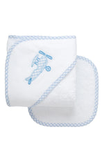 Load image into Gallery viewer, Hooded Towel and Washcloth Set