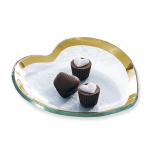 7" Heart Plate- CSH102