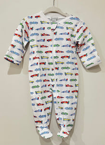 Speedway PJ Footie w/ Zipper