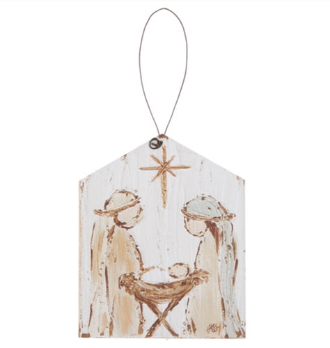 6’’ Nativity Ornament