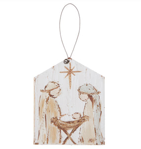6’’ Nativity Ornament