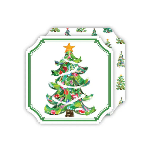 Christmas Tree Ticket Coaster- 20 Count