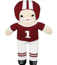 Load image into Gallery viewer, Football Player Rattle 7”