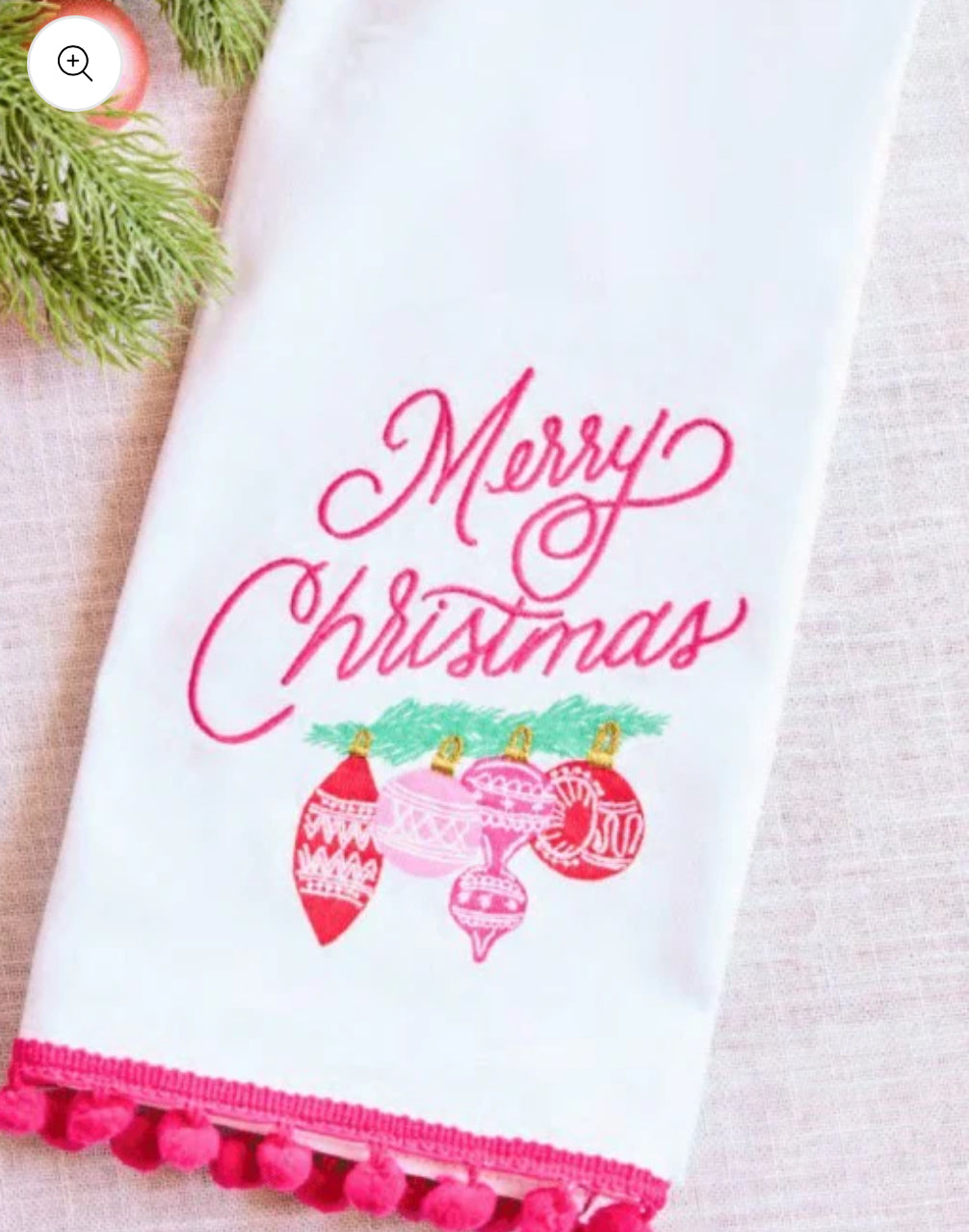 Merry Christmas Tea Towel