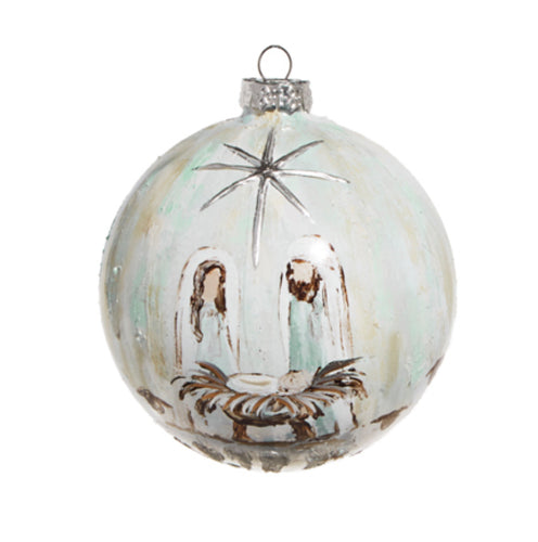 5’’ Holy Night Ball Ornament