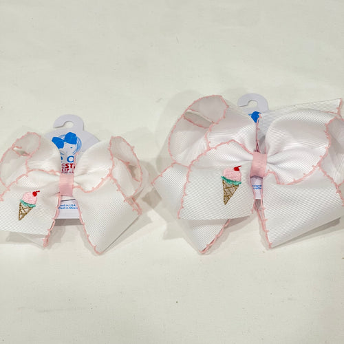 Ice Cream Hair Bow