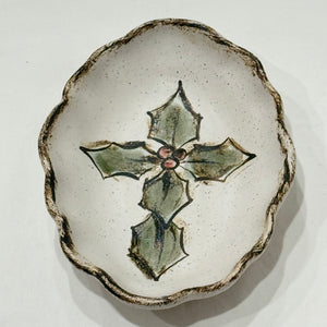 Holly Cross Dish