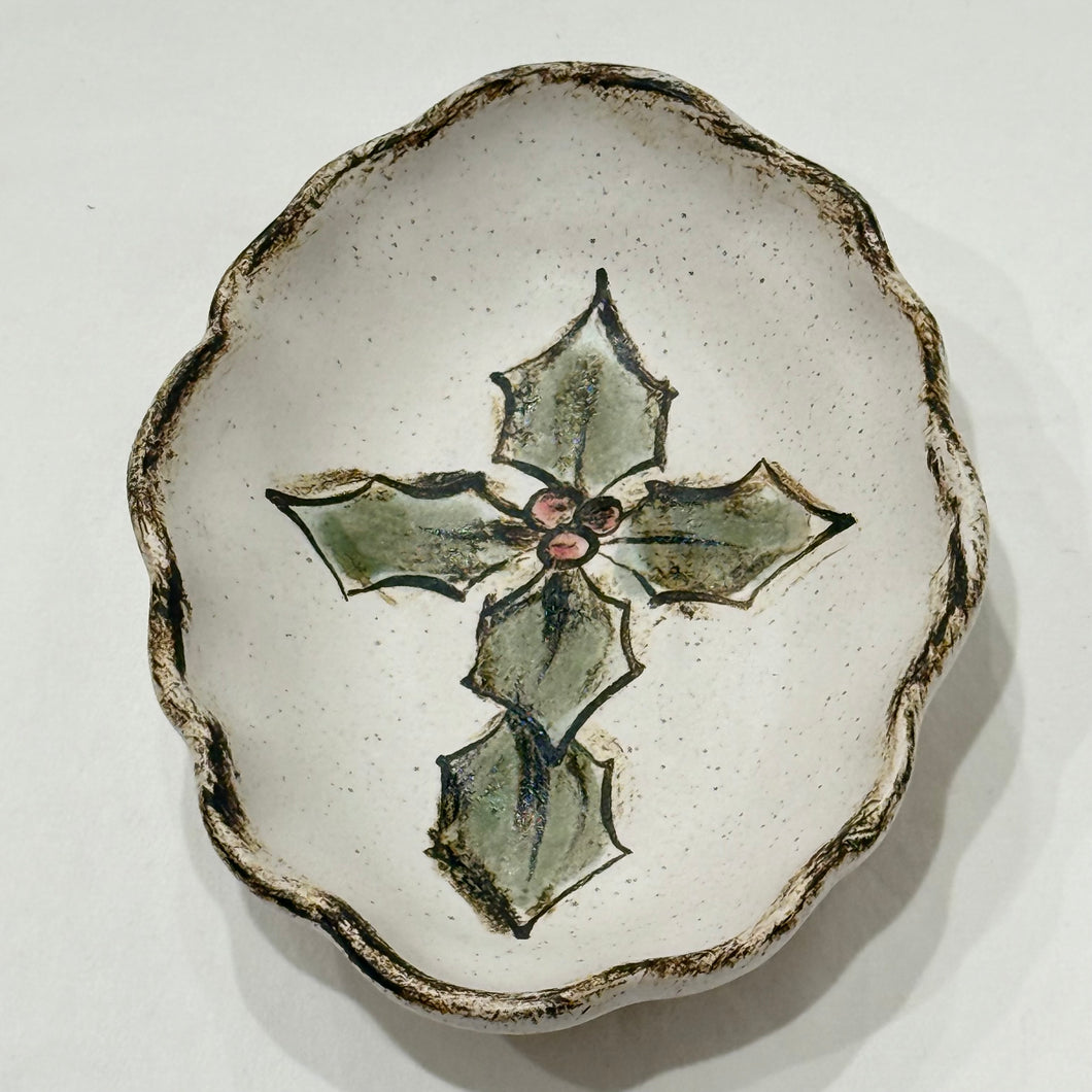 Holly Cross Dish