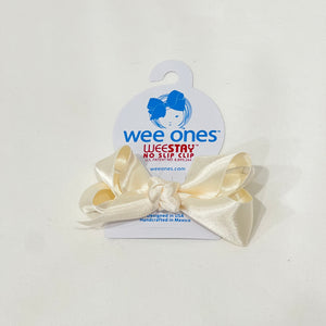 Mini French Satin Basic Bow