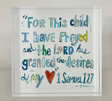 Load image into Gallery viewer, Chelsea McShane Scripture Blocks