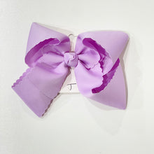 Load image into Gallery viewer, Scalloped Hair Bow