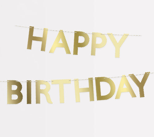 Scallop Birthday Garland