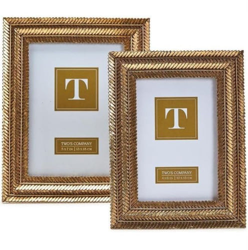Gold Fern Frame