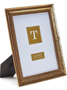 Gold Fern Frame