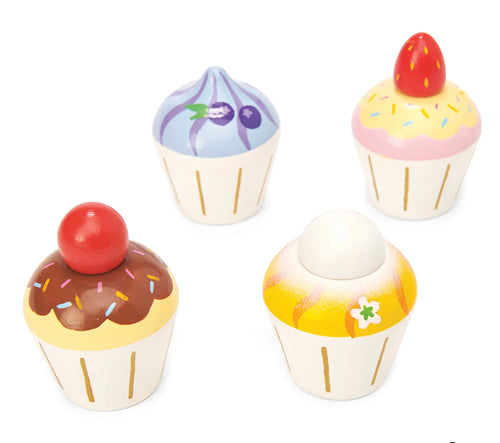 Wooden Cupcakes