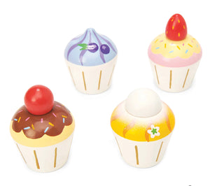 Wooden Cupcakes