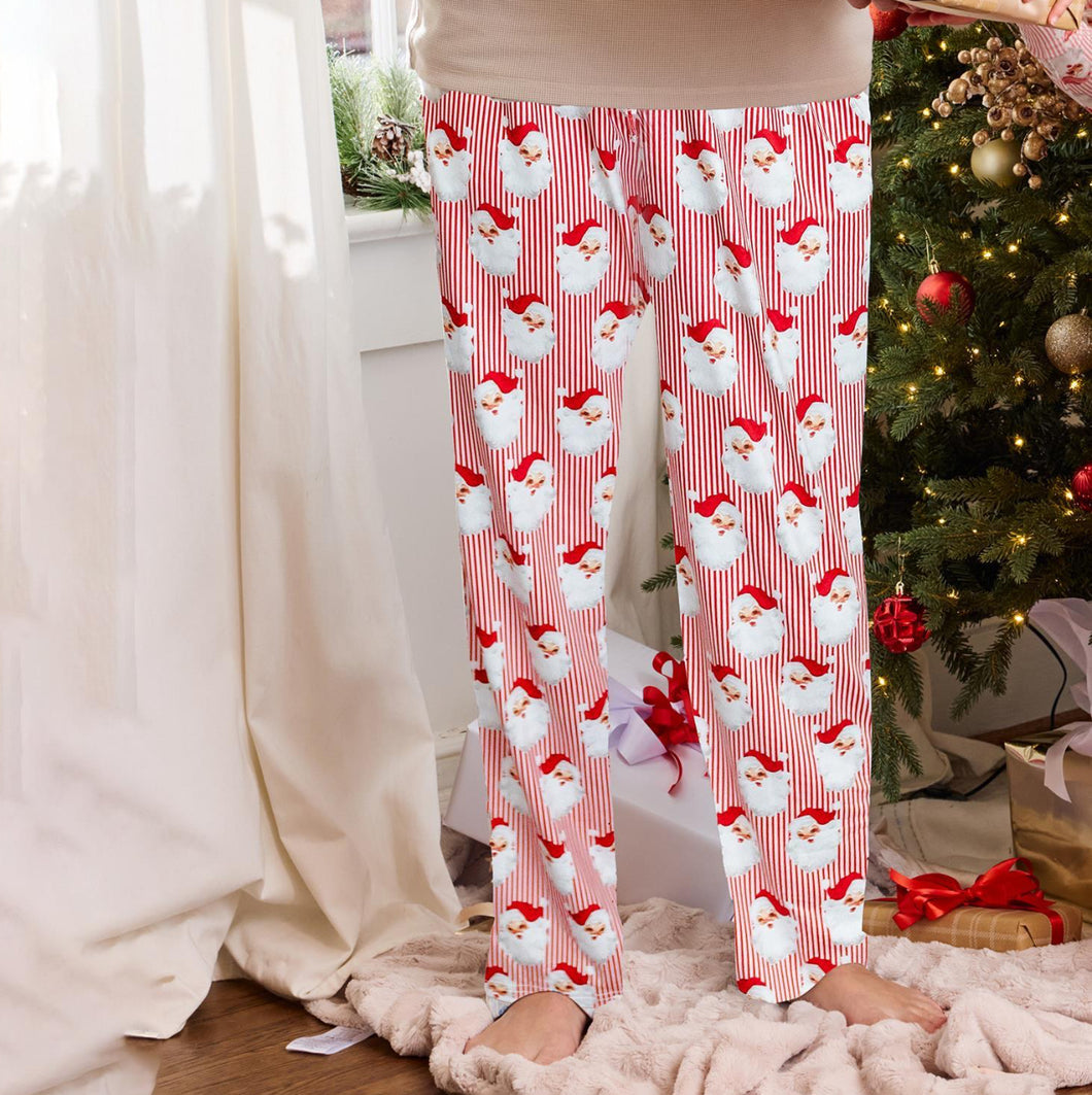 Santa Baby Red Men’s Pj Pants
