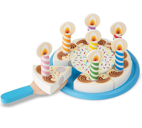 Wooden Birthday cake Set