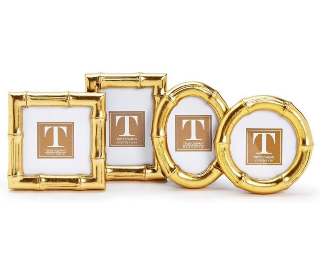 Gold Bamboo Frame