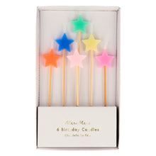 Load image into Gallery viewer, Mixed Star Candles