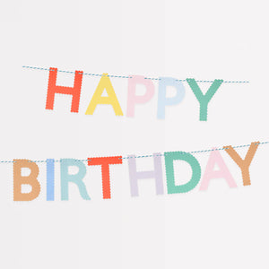 Scallop Birthday Garland