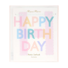Load image into Gallery viewer, Scallop Birthday Garland