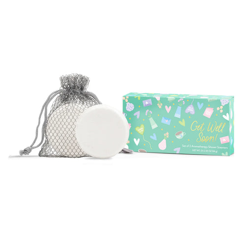 Get Well Soon Shower Steamers - Set of 2
