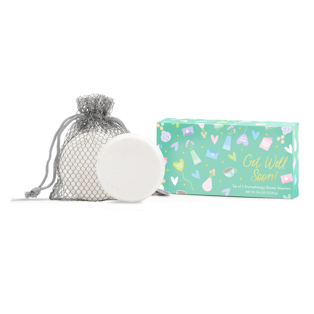 Get Well Soon Shower Steamers - Set of 2