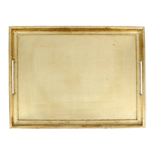 Load image into Gallery viewer, Florentine Wooden Gold Tray