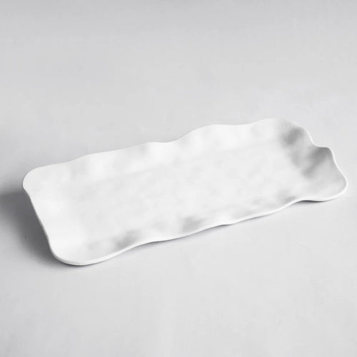 VIDA Nube White Long Rectangle Tray