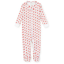 Load image into Gallery viewer, Whimsical Santa Zipper pj