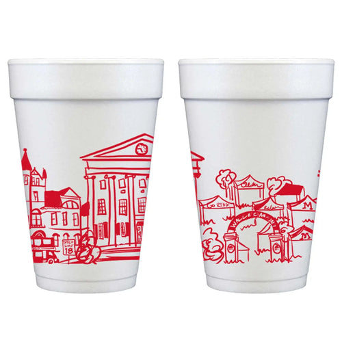 Ole Miss Skyline Cups