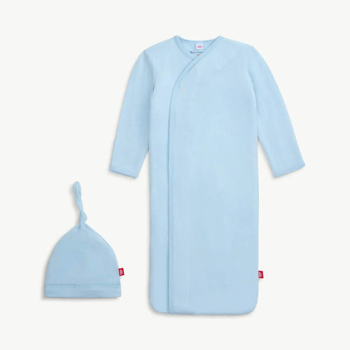 Baby Blue Gown Hat Set