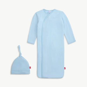 Baby Blue Gown Hat Set