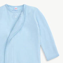 Load image into Gallery viewer, Baby Blue Gown Hat Set