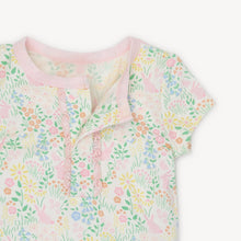 Load image into Gallery viewer, Hoppy Garden Pajama Set with Ruffle