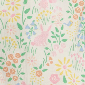 Hoppy Garden Pajama Set with Ruffle