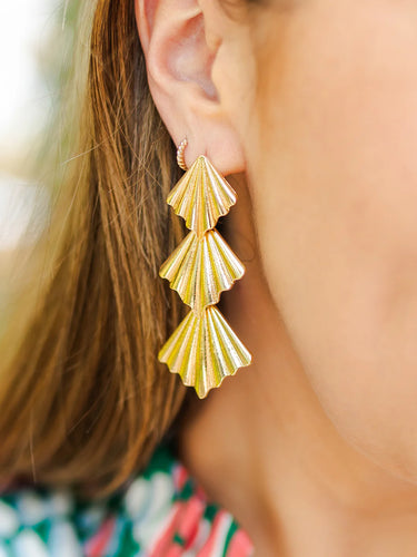 Althea Gold Earrings