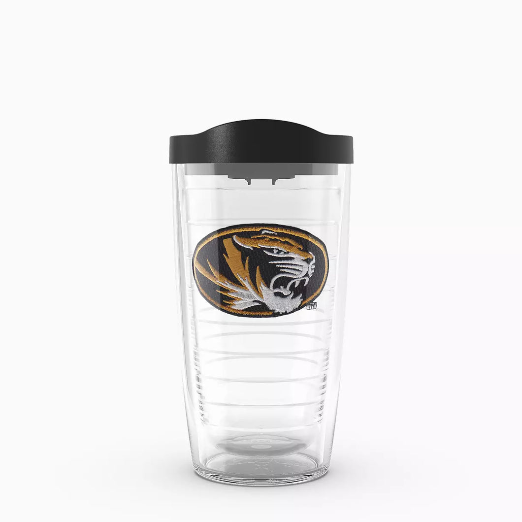 Tiger clear 16 oz tumbler