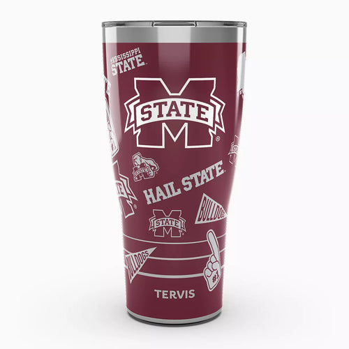Mississippi State swag metal tumbler