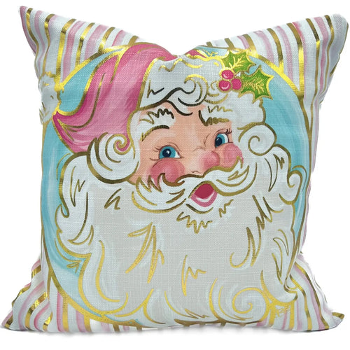 Pretty n Pink Santa Pillow 20