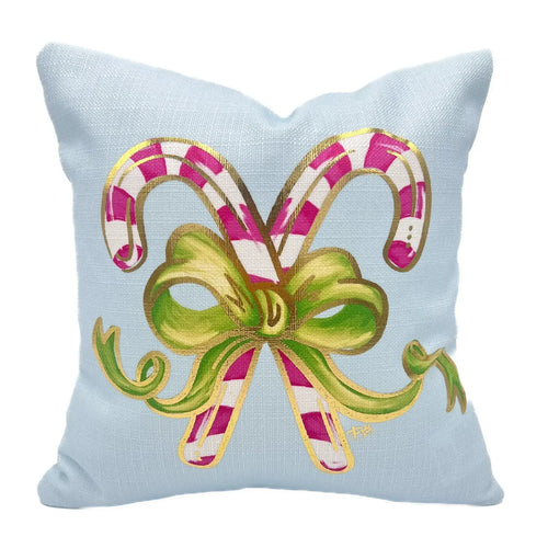 Pink Candy Canes Pillow 16