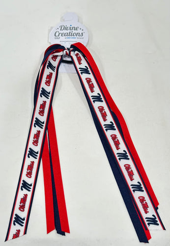 Pony Tail Streamer Ole Miss