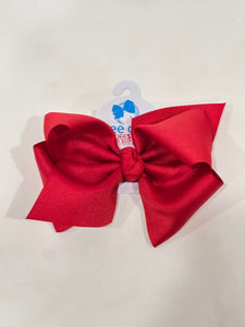 Wide King Grosgrain Basic Bow