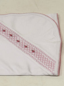 Blanket w/hand Smocking