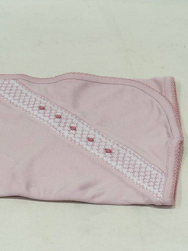 Blanket w/hand Smocking