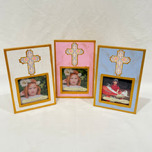Load image into Gallery viewer, Cross Painted Wooden Frames